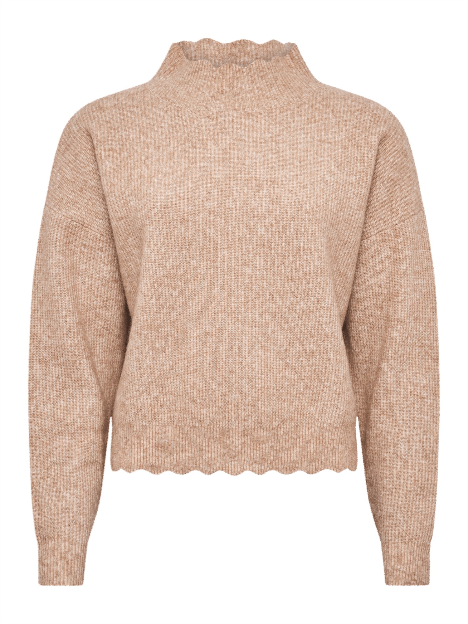 Ada Pullover - Praline Beige - at home