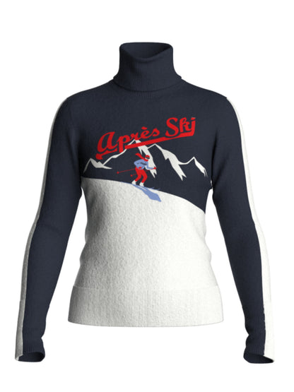 AfterSki Sweater - Navy - at home