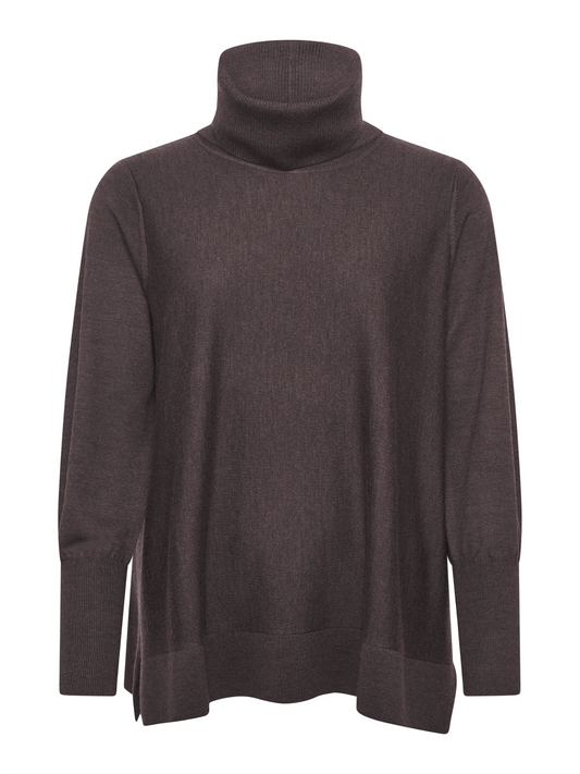 Alice Pullover - Brown - at home