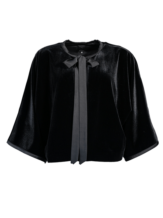 Ariel Jacket - Black - at home