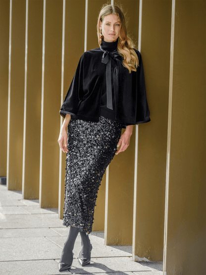 Ariel Jacket - Black - at home