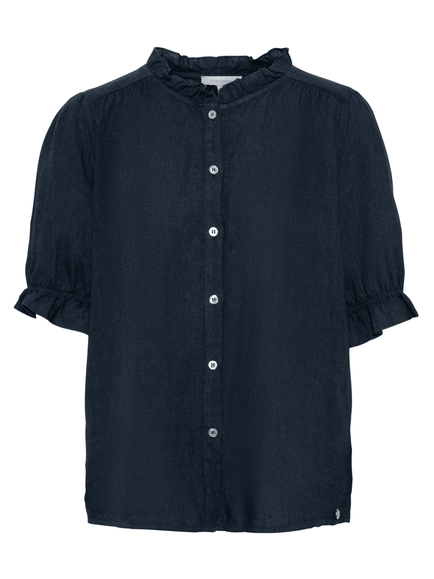 Aurora Top - Navy - at home