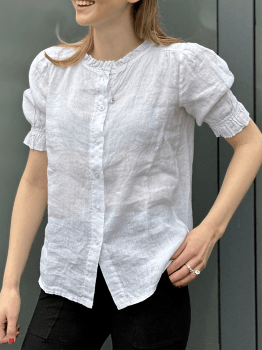 Aurora Top - White - at home