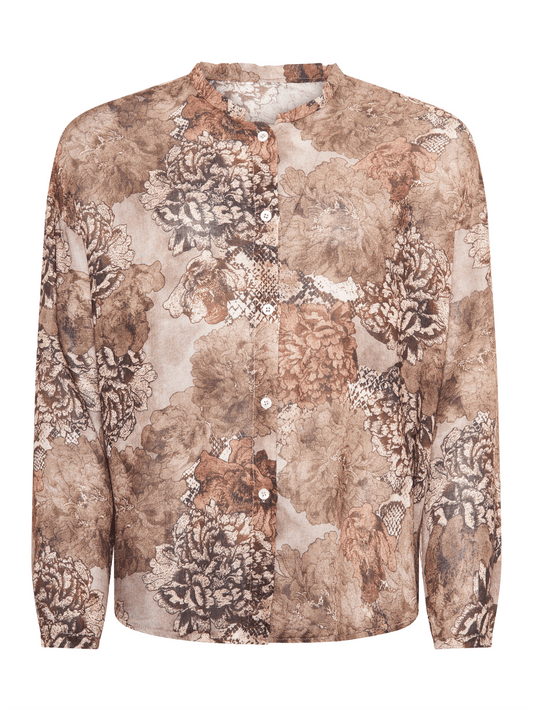 Autumn Blouse - Walnut - at home