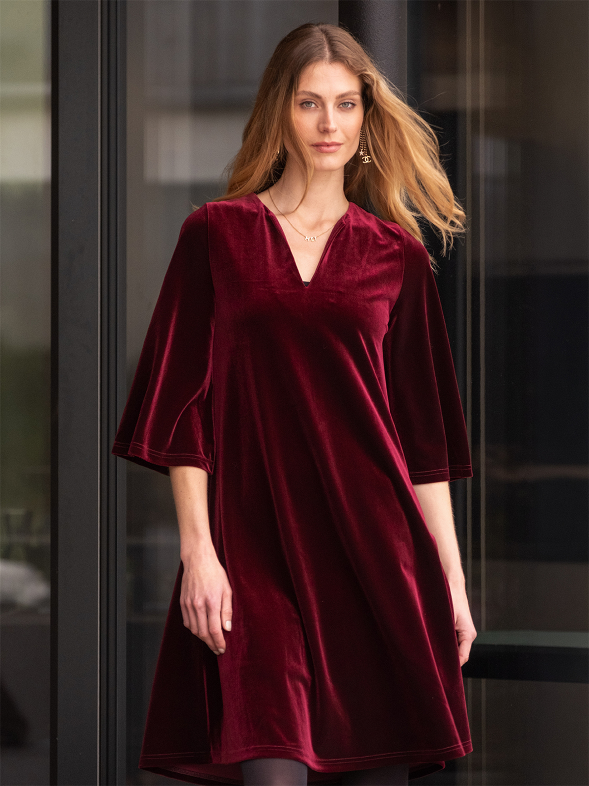 Hedvig Dress - Burgundy