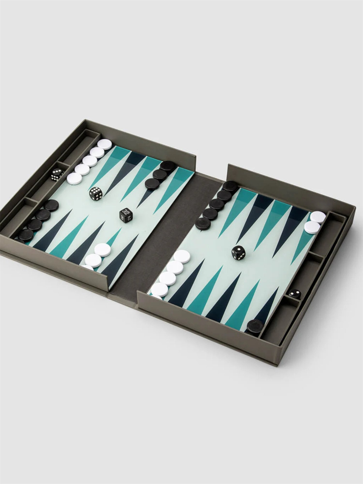 Backgammon - Blue - at home