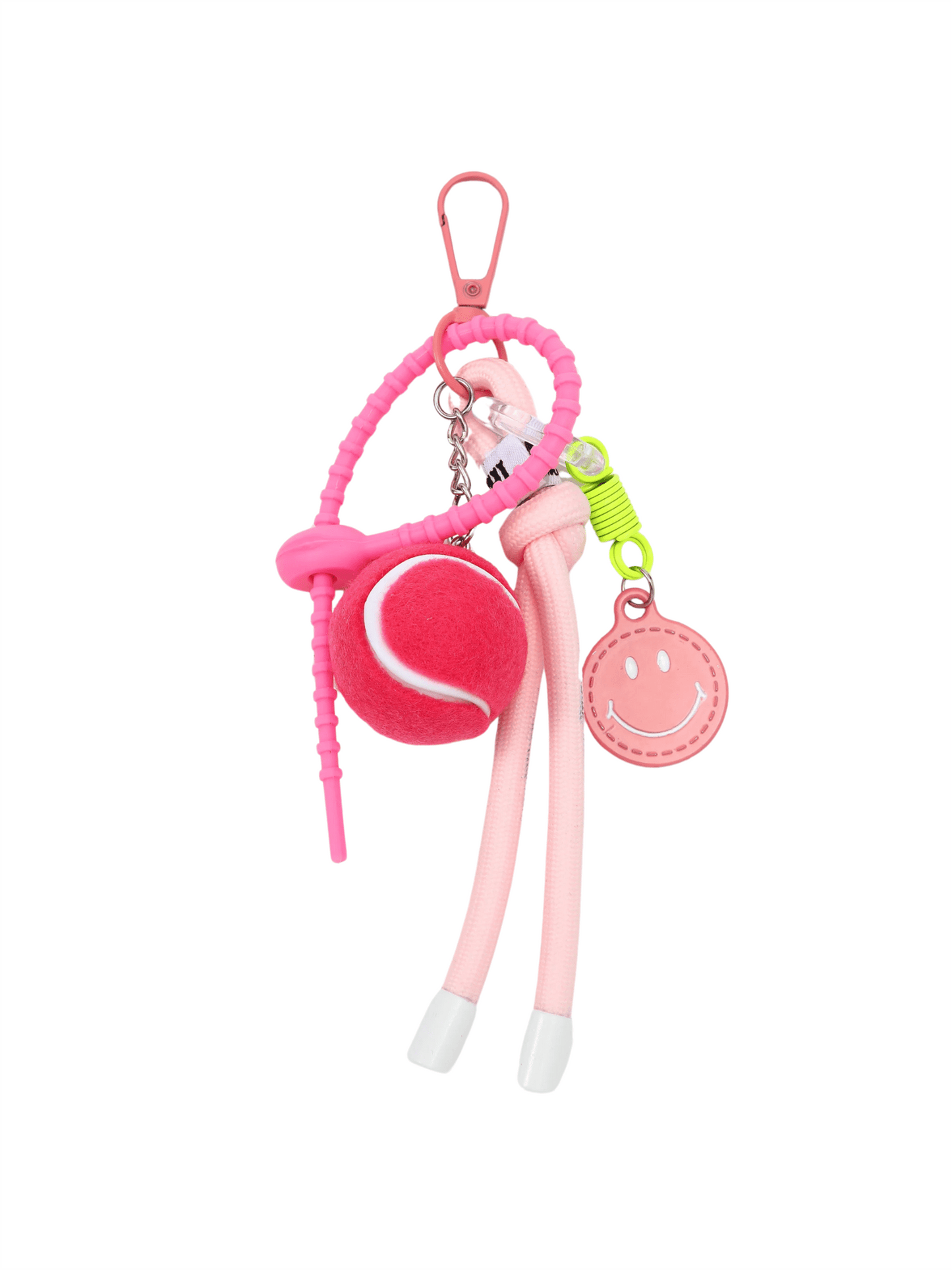 Bag Charm Set - Pink - at home