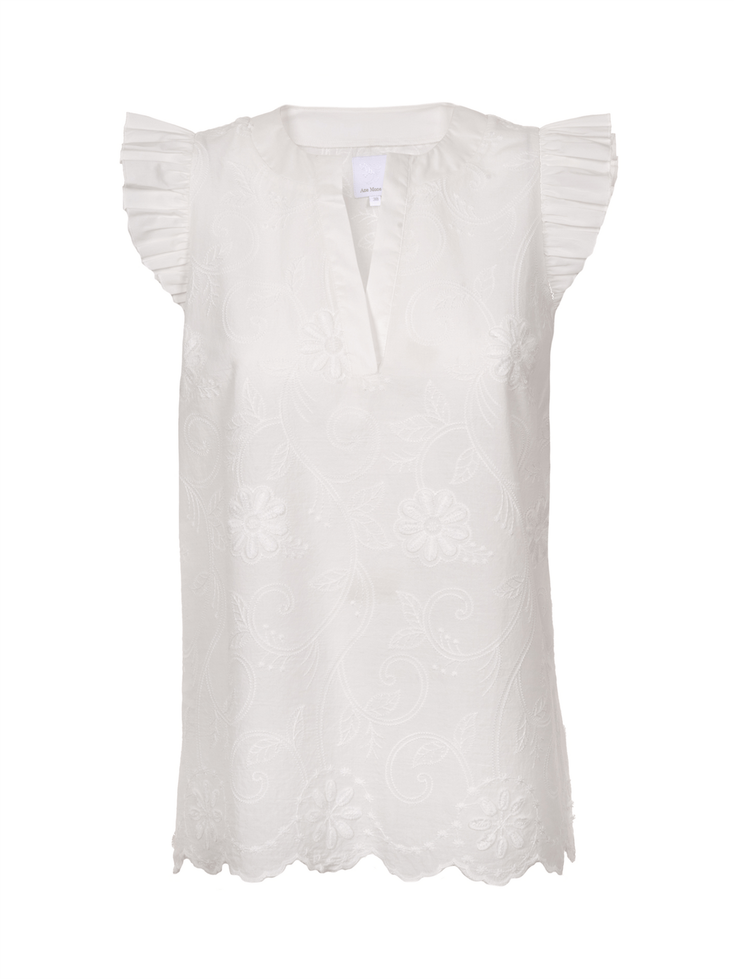 Bali Blouse - Offwhite - at home