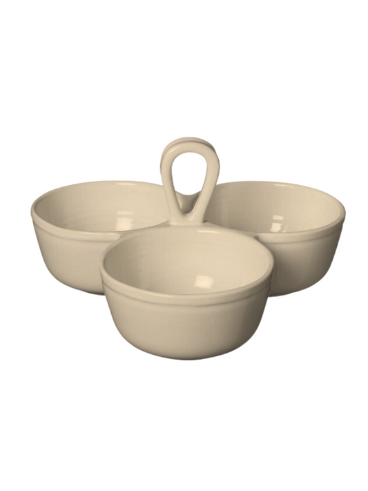 Snacksskål Tredelt Capri - Havre