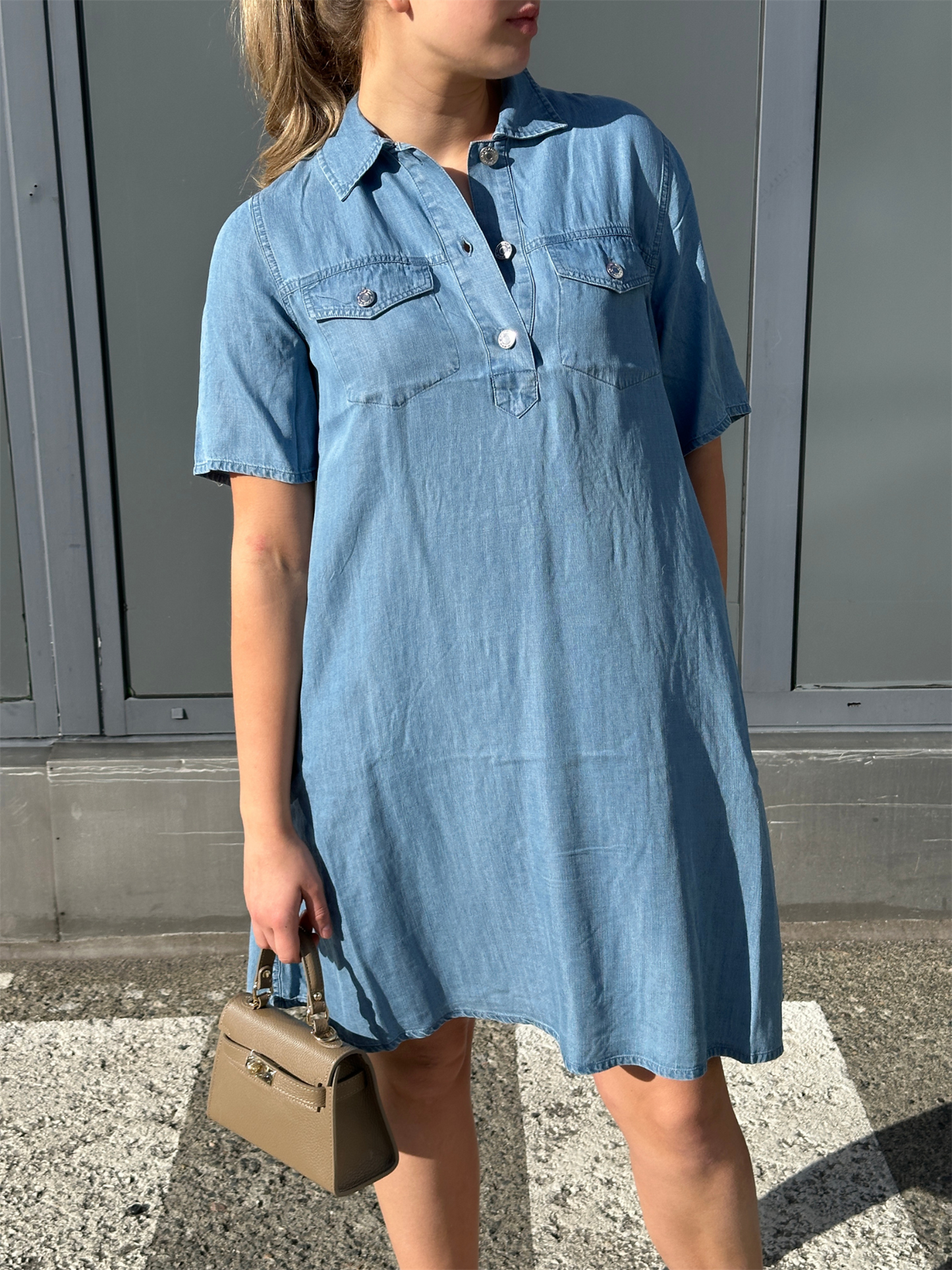 Molly Dress - Navy