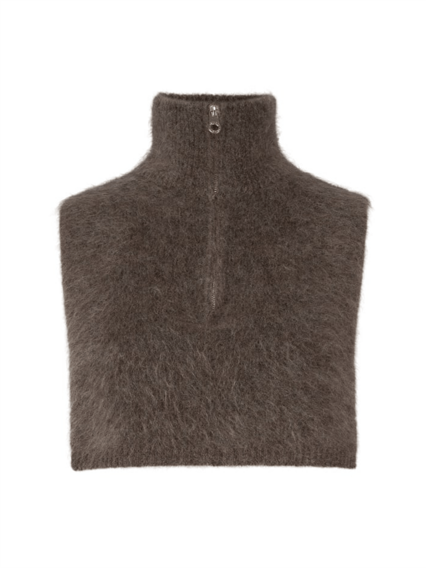 Belinda Chunky High Neck - Brown - at home