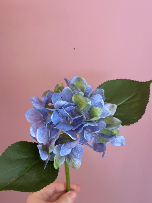Blomst - Hortensia H25cm Lilla