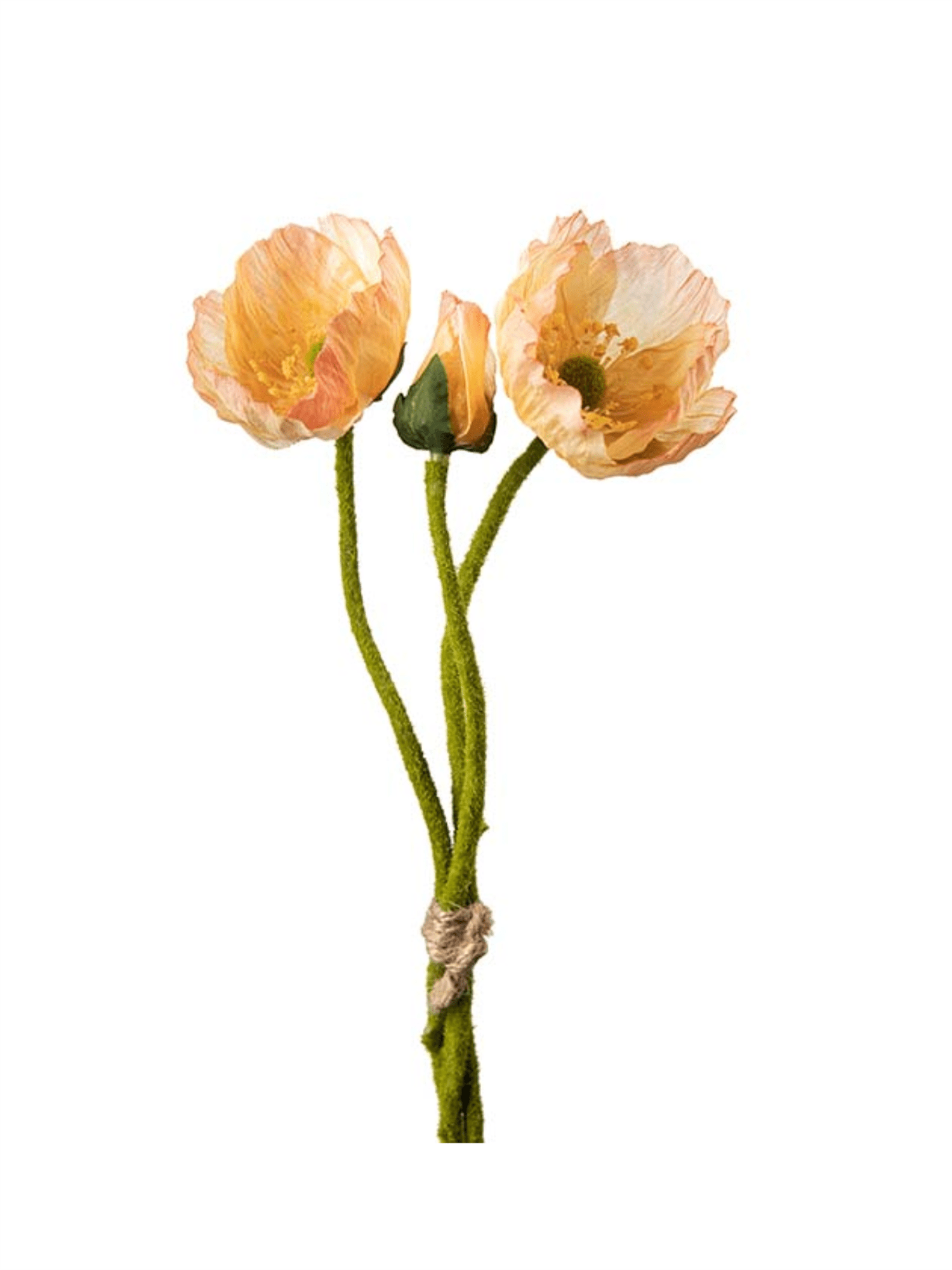 Blomst - Valmue 22cm Oransje - at home