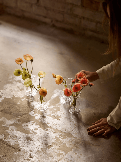 Blomst - Valmue H22cm Rosa - at home