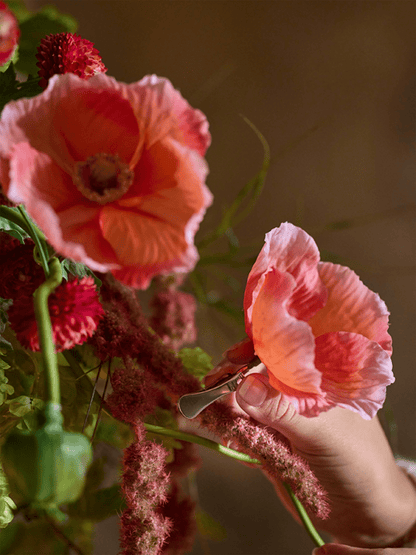 Blomst - Valmue M/Klype Korall - at home