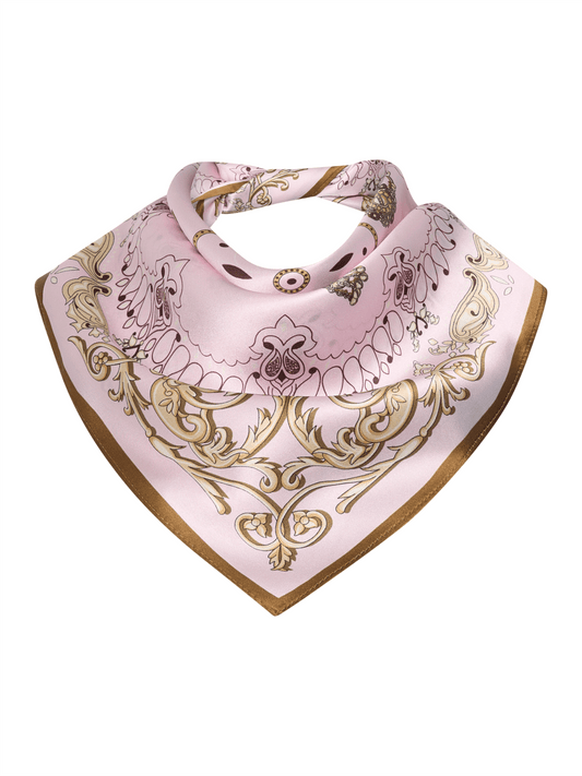 Bonita Scarf - Pale Rose - at home