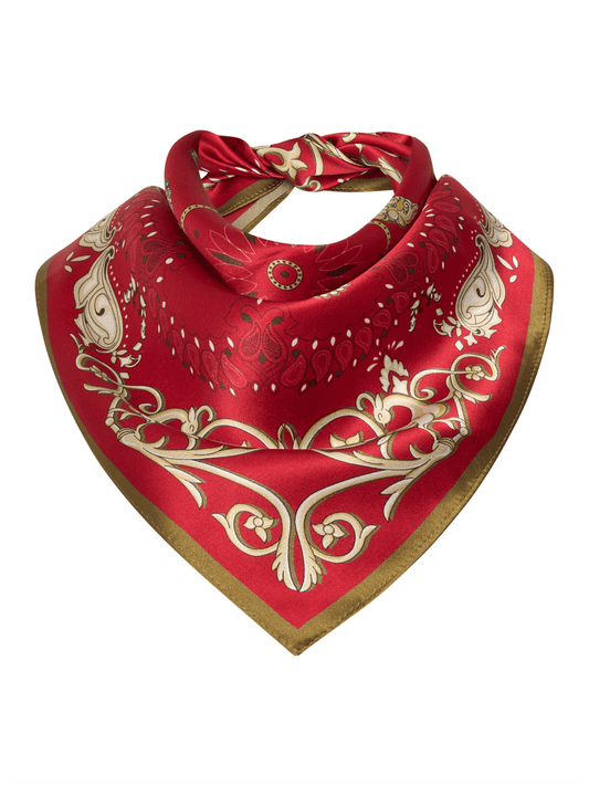 Bonita Scarf - Red - at home