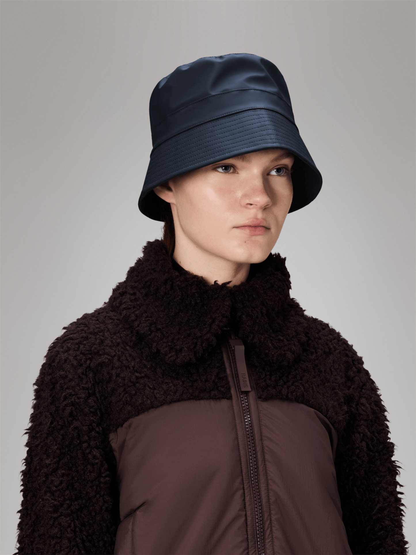 Bucket Hat W2 - Navy - at home