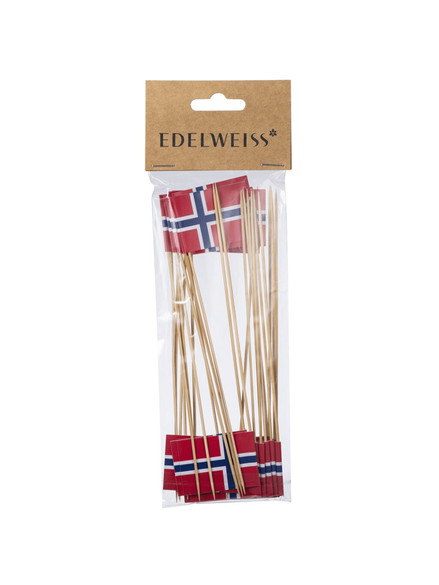 Bukettflagg - Norske Flagg 24stk - at home