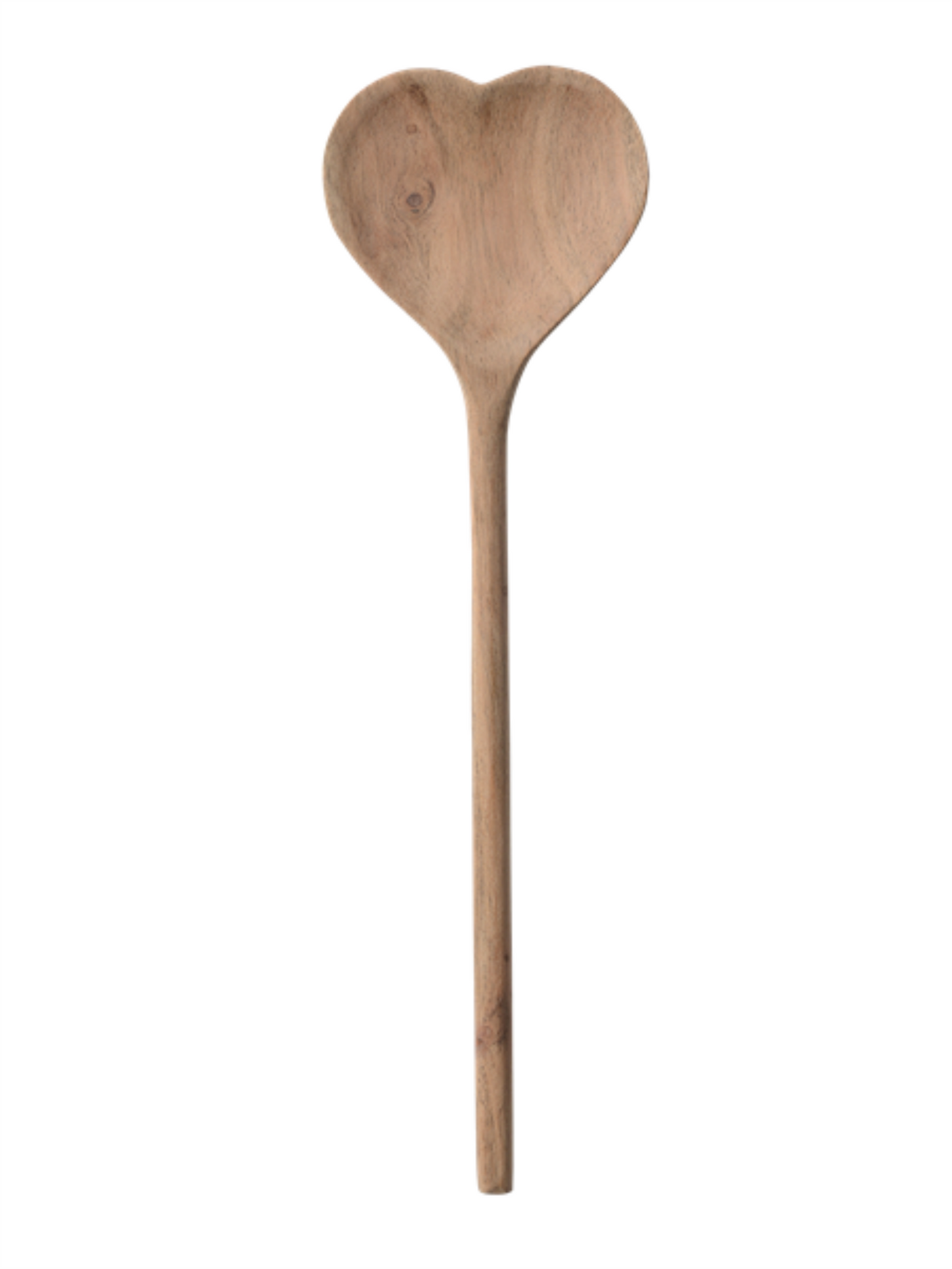 Sleiv Hjerte - Ubehandlet Teak