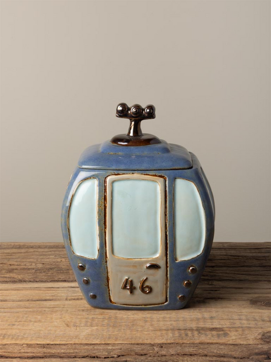 Cable Car Box - Blue - at home