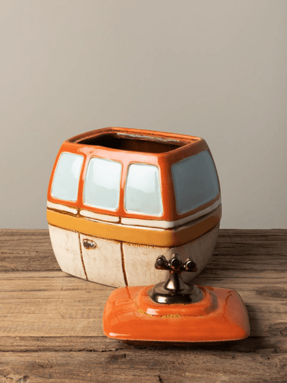 Cable Car Box - Orange - at home