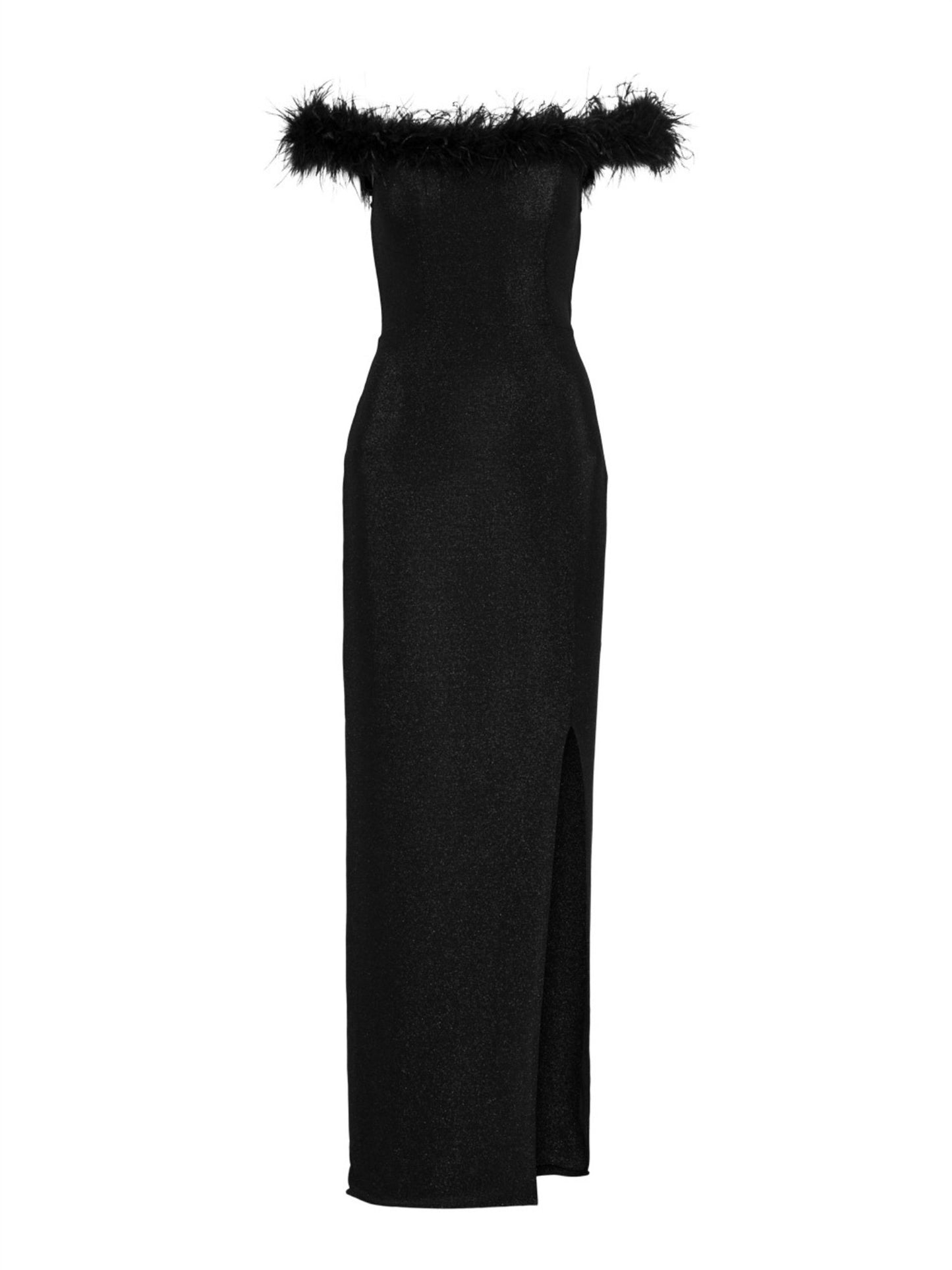 Catherine Maxi Dress - Black - at home