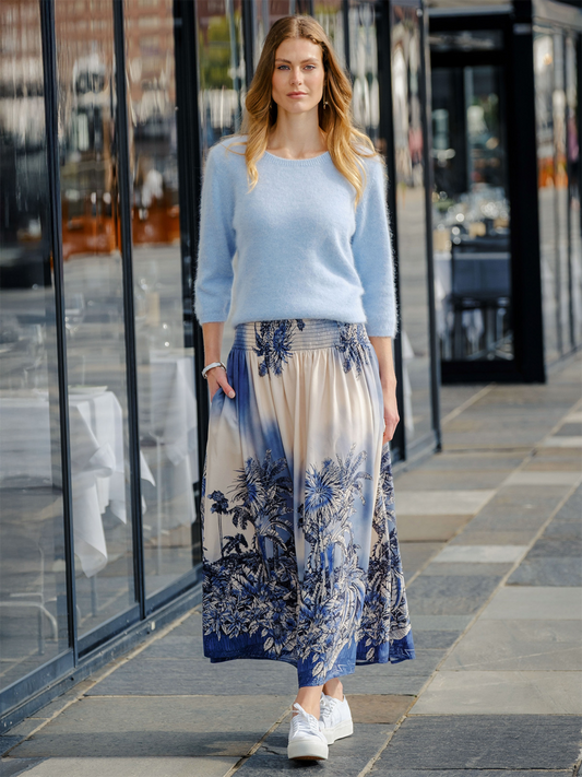 Honolulu Skirt - Shaded Blue