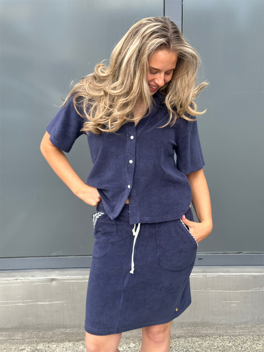 Emma Skirt - Navy