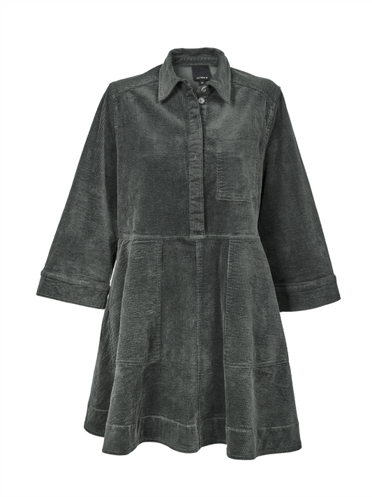Chloe Dress - Loden Green - at home
