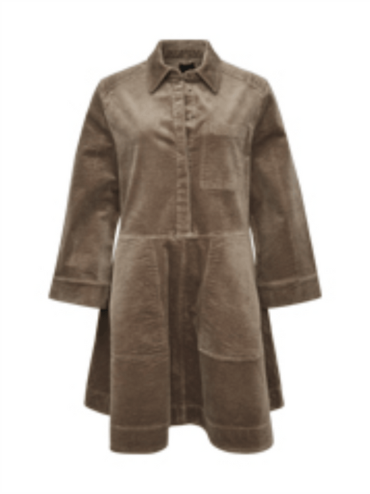 Chloe Dress - Praline - at home