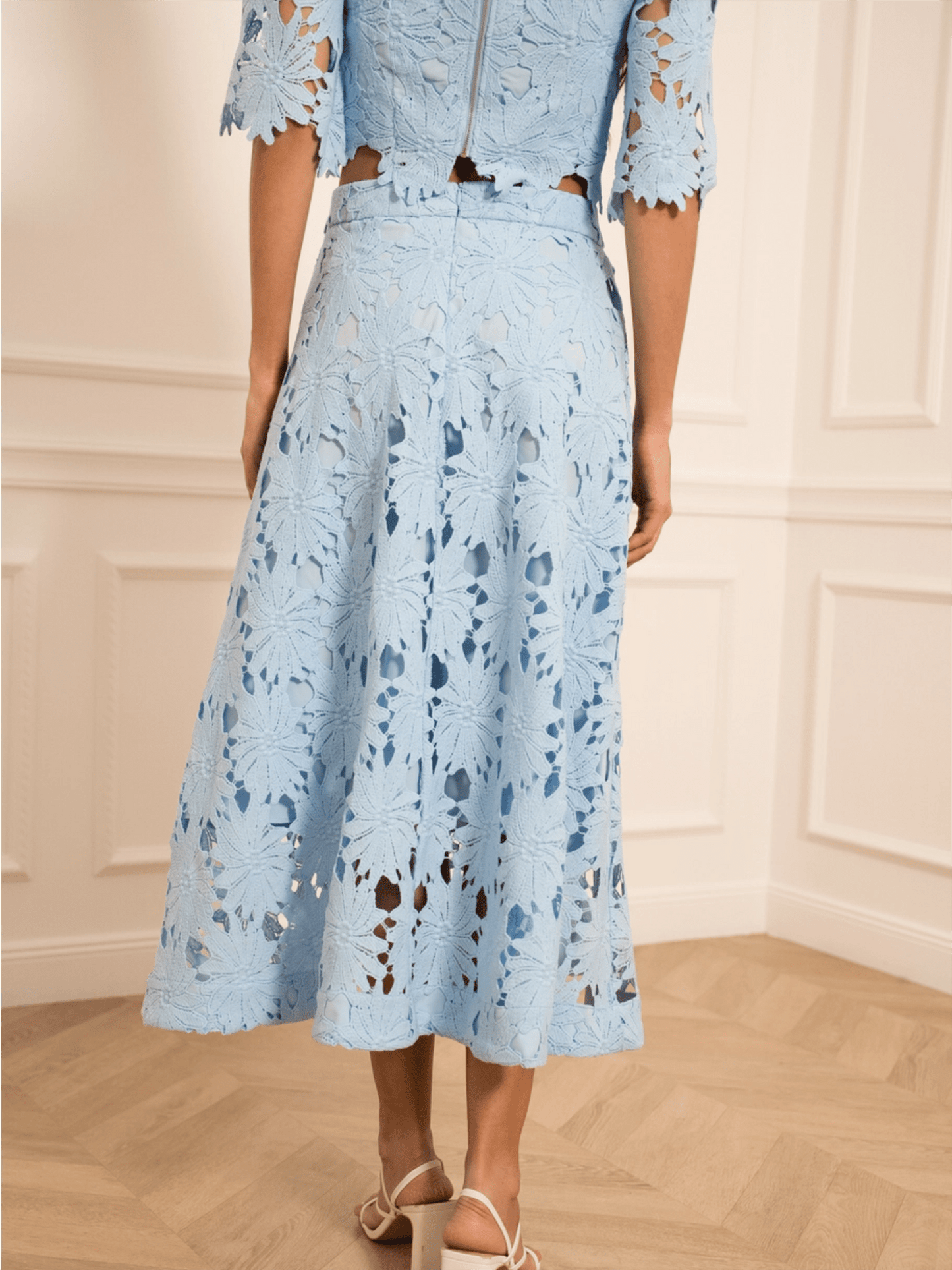 Chloé Skirt - Light Blue - at home