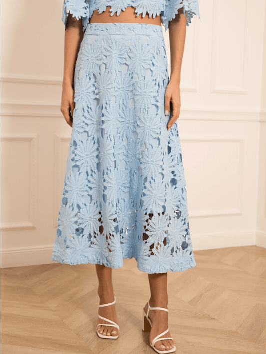 Chloé Skirt - Light Blue - at home