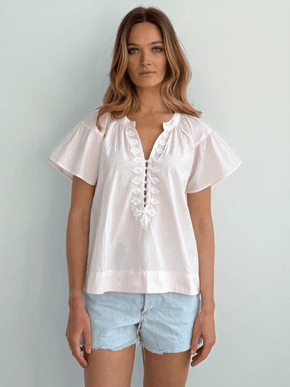 Clematis Top - Pink - at home