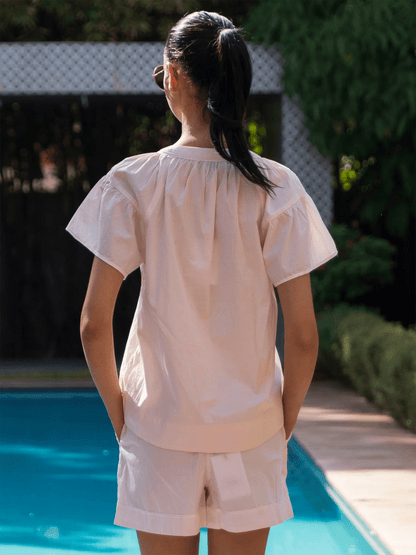 Clematis Top - Pink - at home