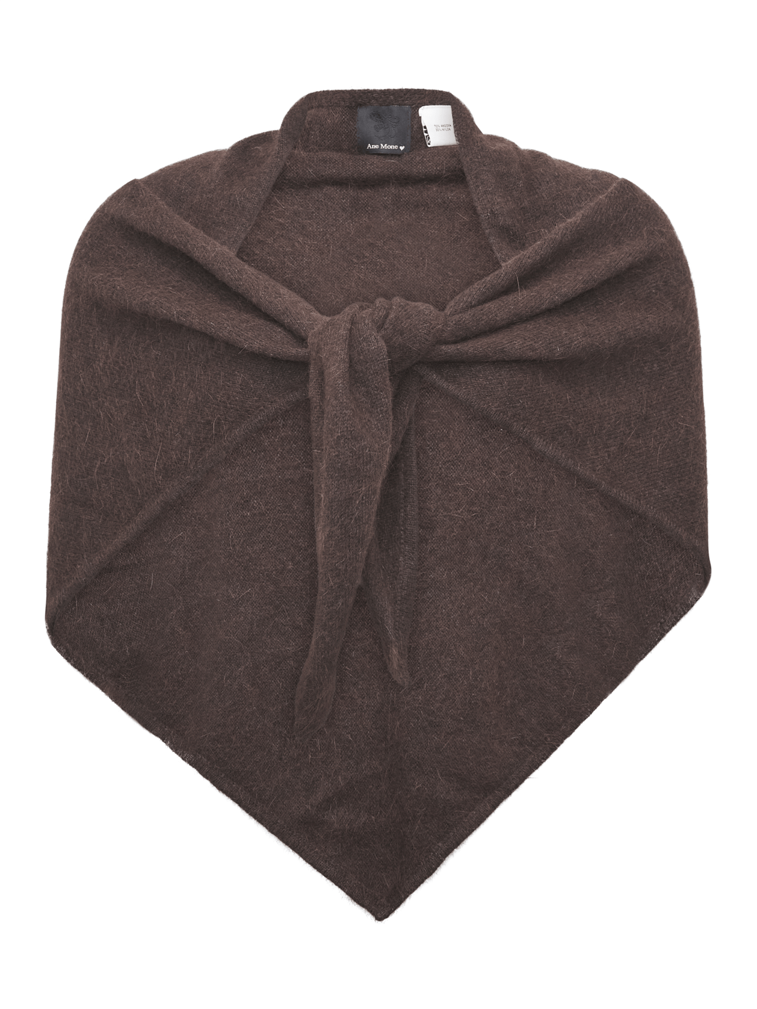 Cosy Shawl - Brown - at home