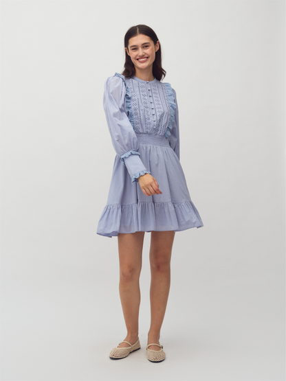 Phernila-M Dress - Steel Blue