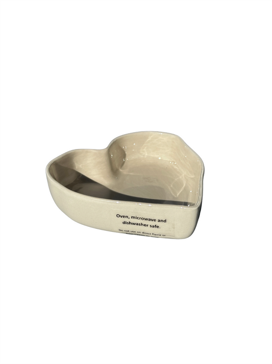 Paiform Hjerte Liten 13x14cm - Havre