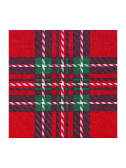 Servietter - Red Scottish 40x40cm