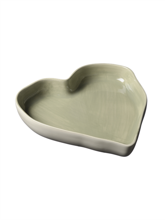 Paiform Hjerte Medium 26x26cm - Sage