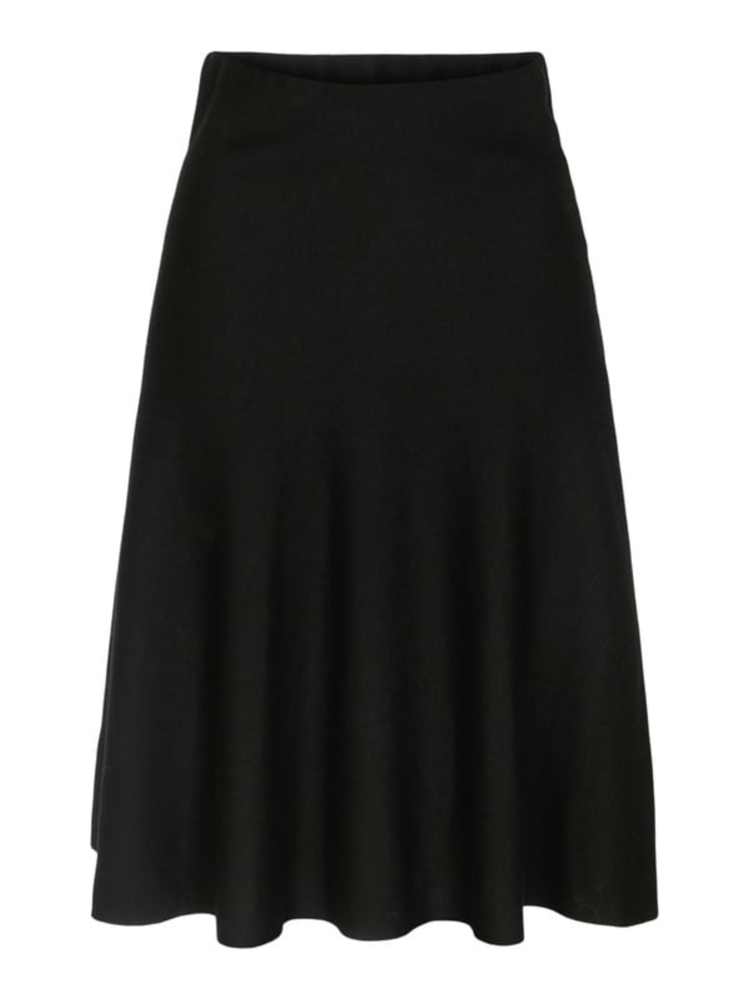 Darja Merino Skirt - Black - at home