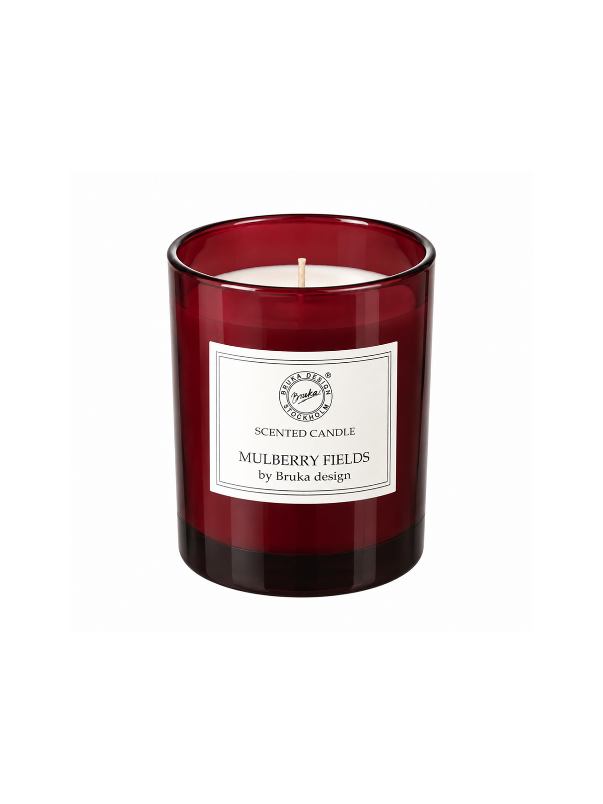 Duftlys Burgundy 8x10,5cm - Mulberry Fields