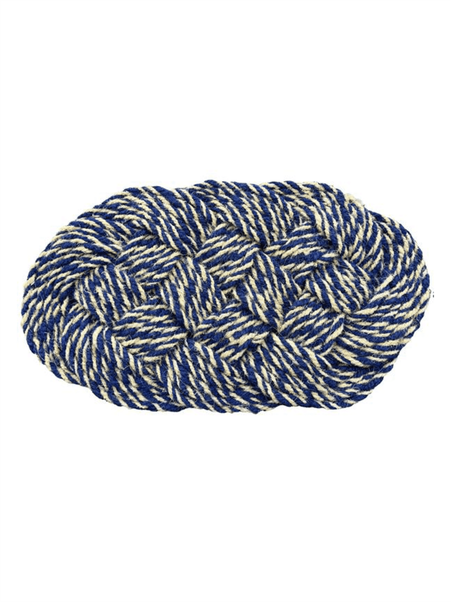 Dørmatte Coir Oval 40x80cm - Blå - at home