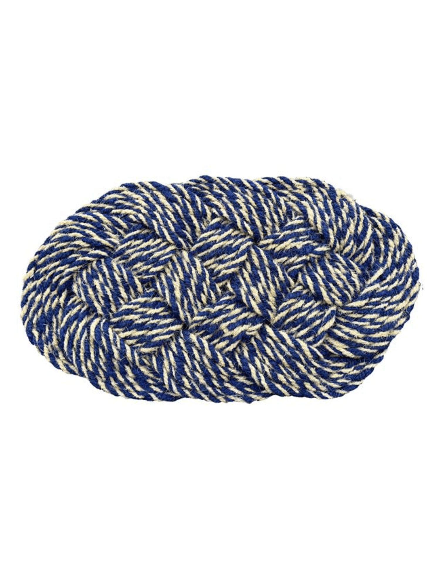 Dørmatte Coir Oval 40x80cm - Blå - at home