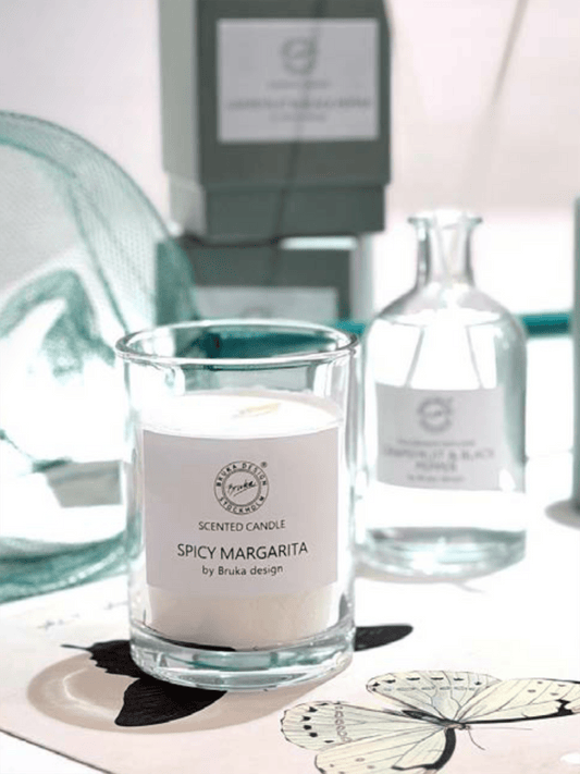 Duftlys Clear 8x10,5cm - Spicy Margarita - at home