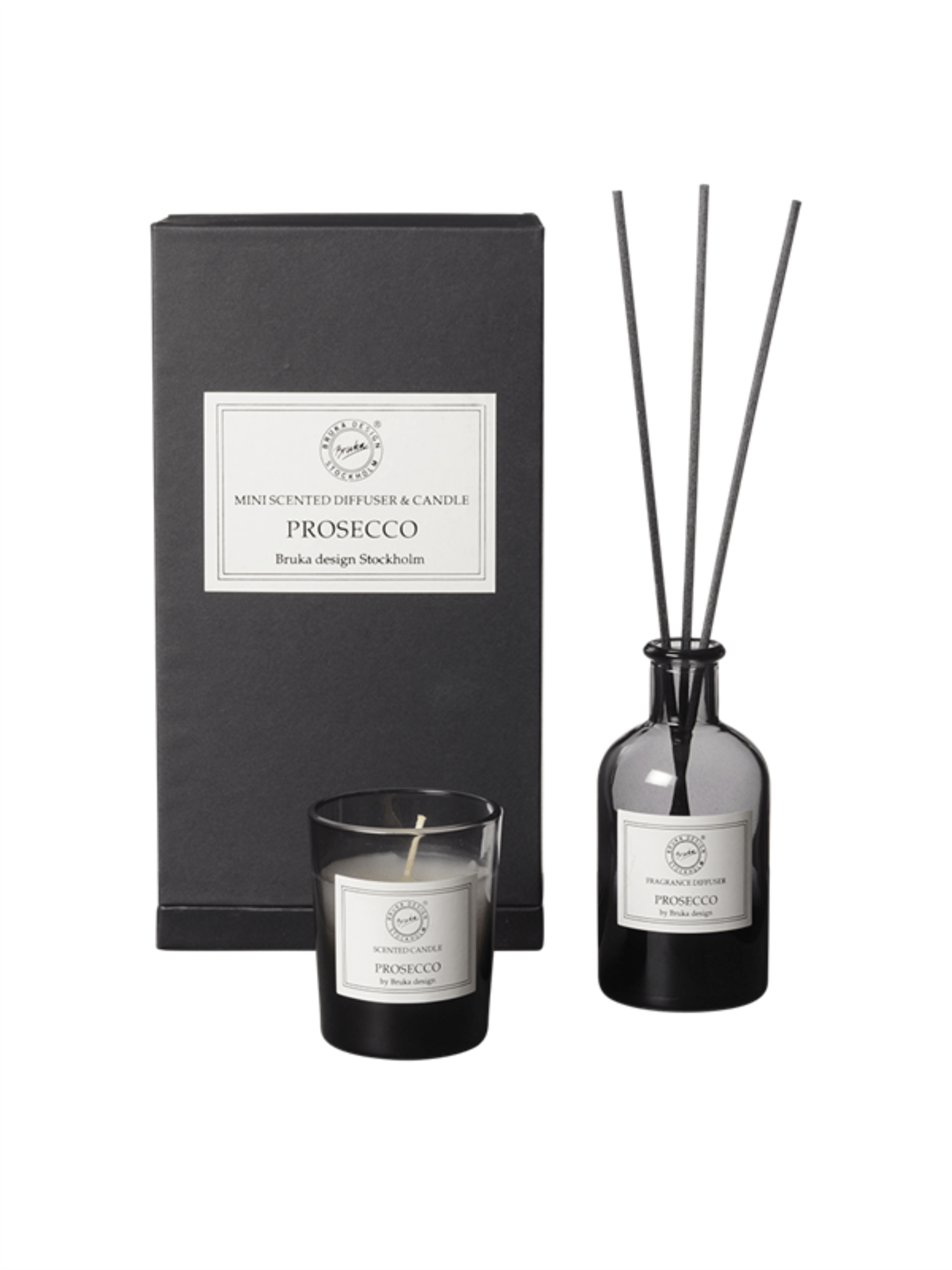 Duftlys & Duftpinne Smoke Gift Box - Prosecco - at home