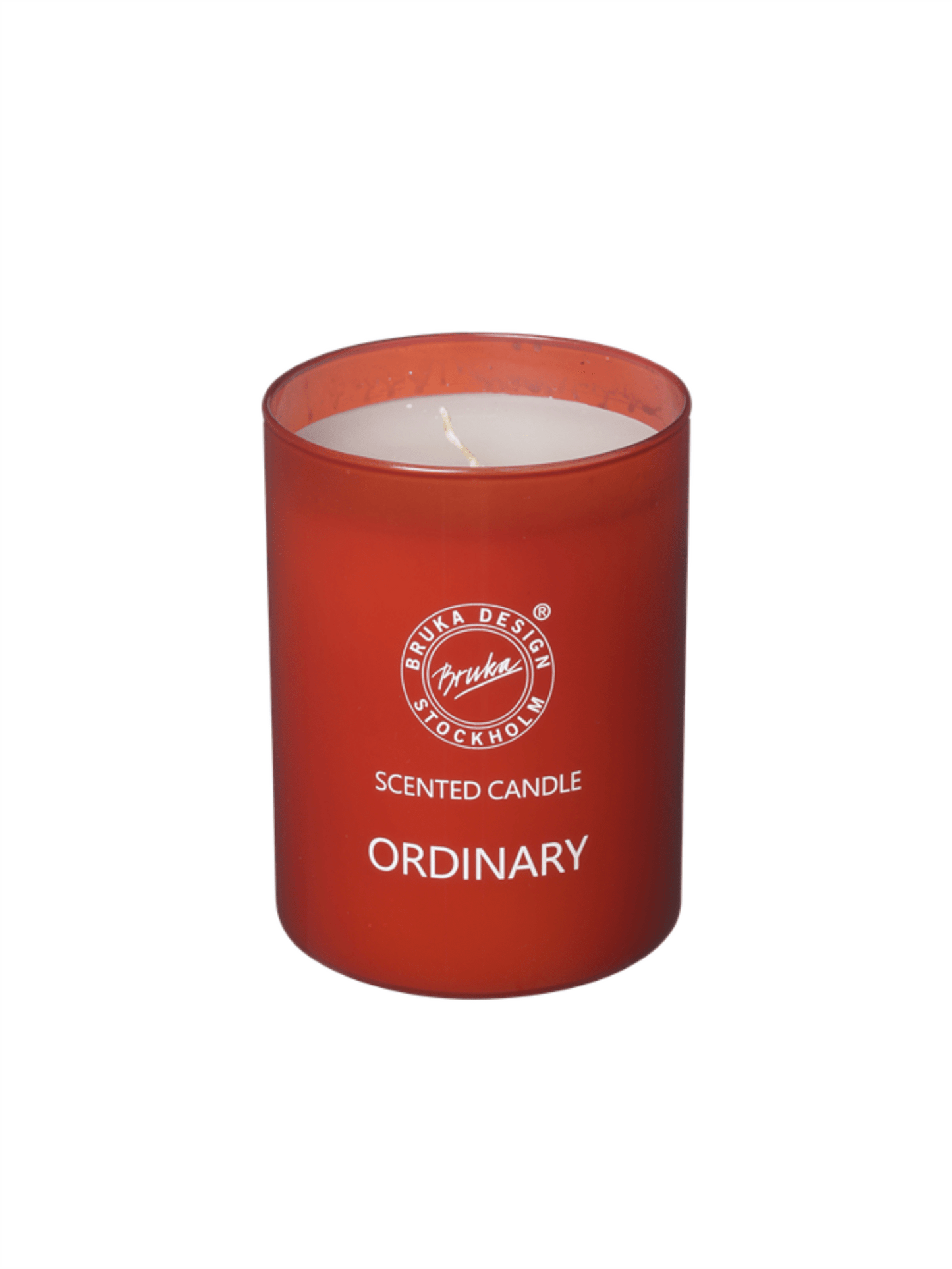Duftlys Rød 7,5x10cm - Ordinary - at home