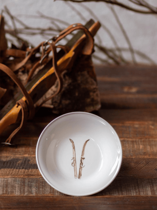 Dyp Tallerken 16,5cm - Ski - at home