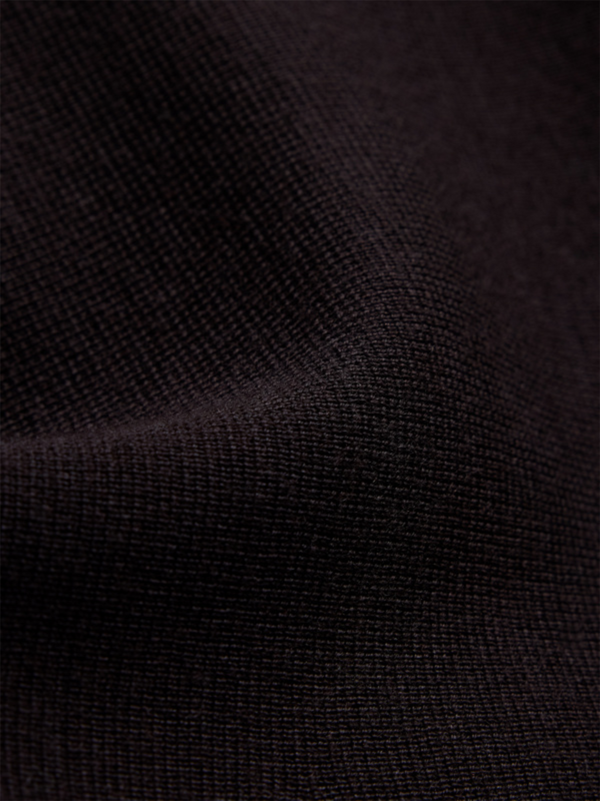 Cecilie Merino Dress - Dark Brown