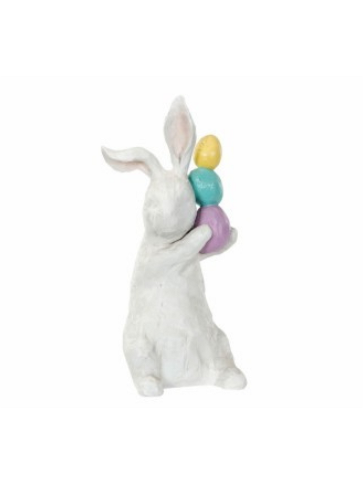 Hvit Hare Med Egg - Balanse